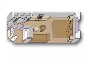 ホーランド・ノールダム 海側 16 m²（2）