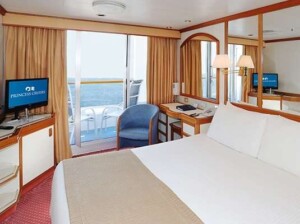 サン・プリンセス 海側バルコニー 約17m²（1）